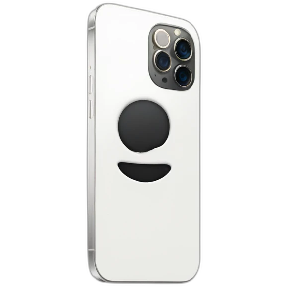 white iPhone 14 Pro emoji