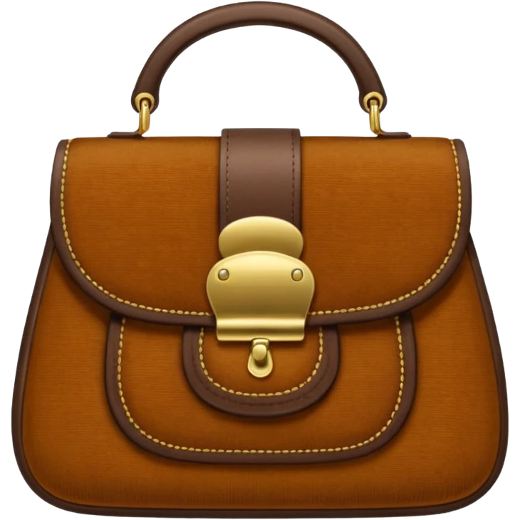 Corduroy purse emoji