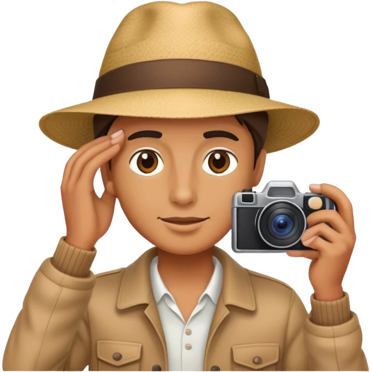 person taking a photograph emoji