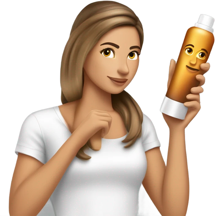 Master of spray tanning emoji