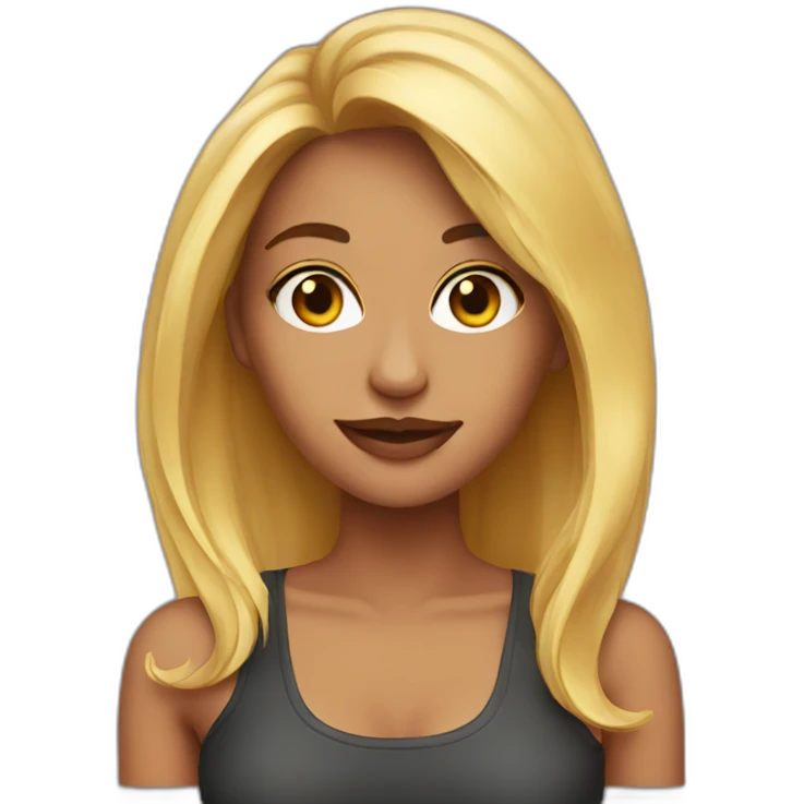Hot girl emoji