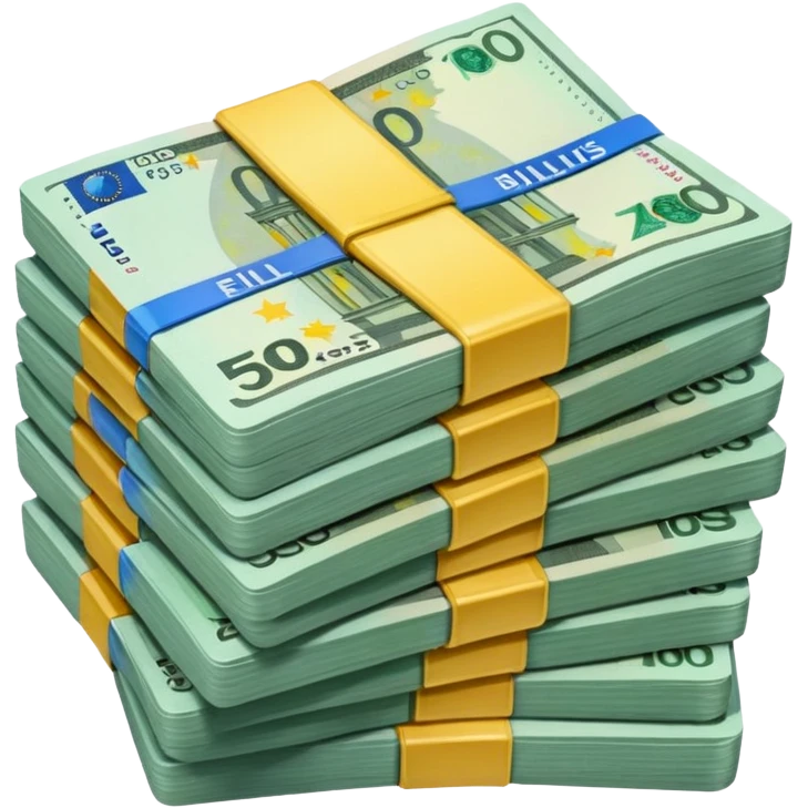 euro bills emoji