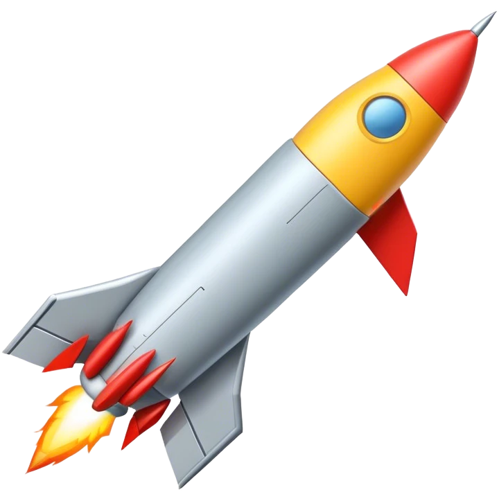 engineering drawing of the missile emoji