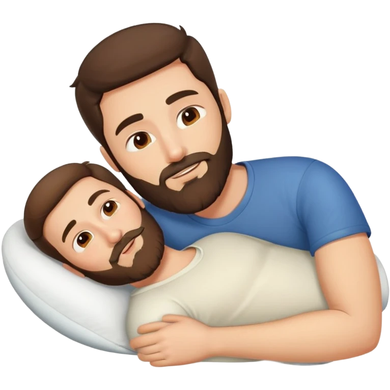 sexy-pose-beard-brunette-caucasian-gay-men-spooning-laying down emoji
