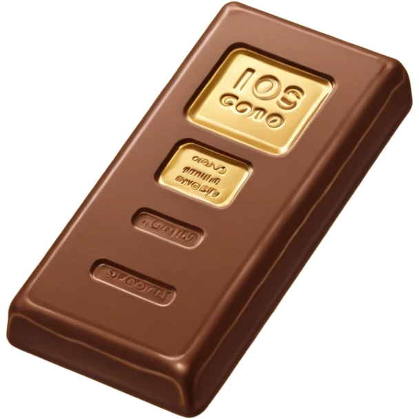 Chocolate bar emoji emoji