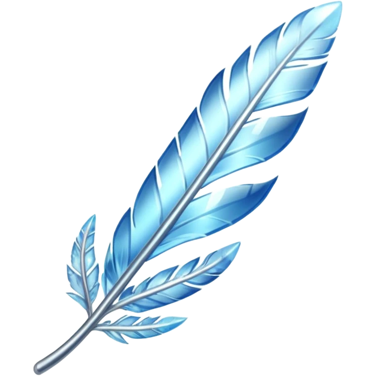 ICE FEATHER emoji