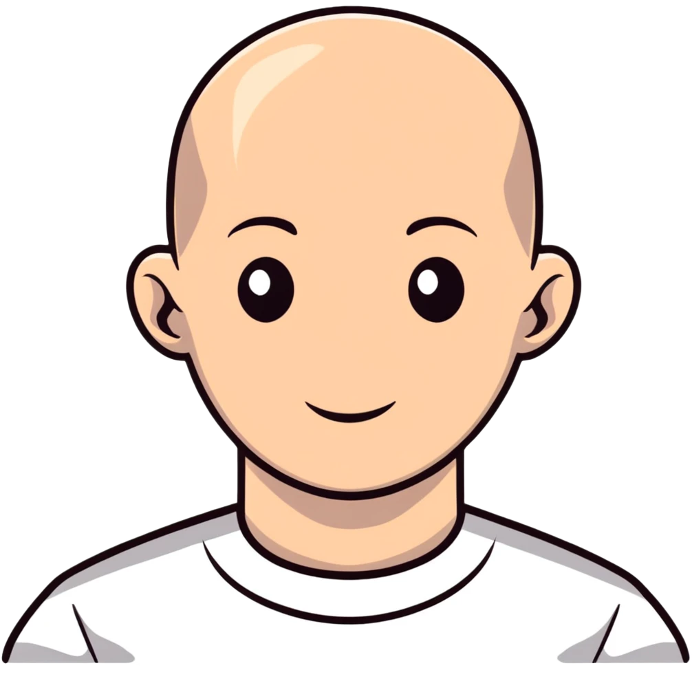bald man emoji