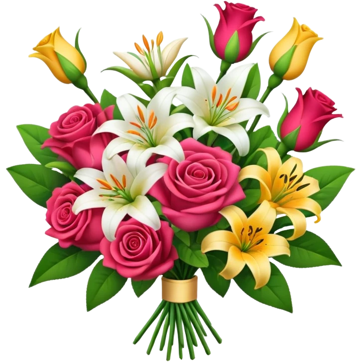 Cute flower bouquet  emoji