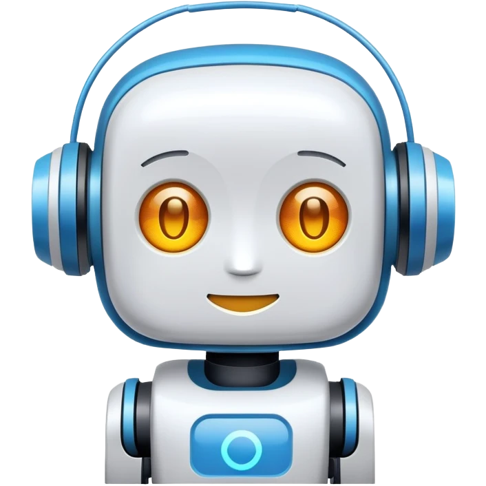 Chatbot in user support emoji