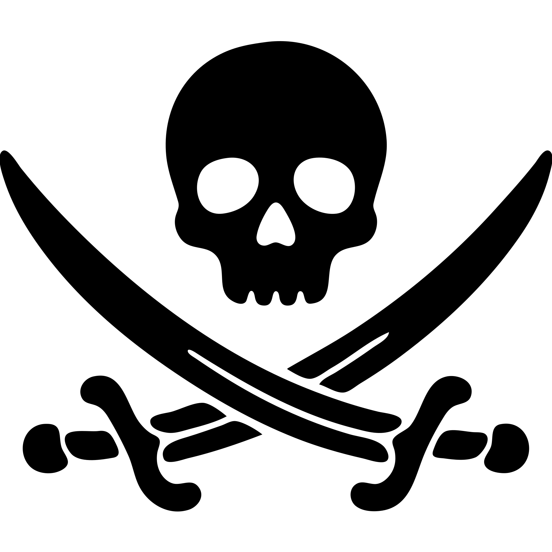 Pirates of the Caribbean inspired icon emoji