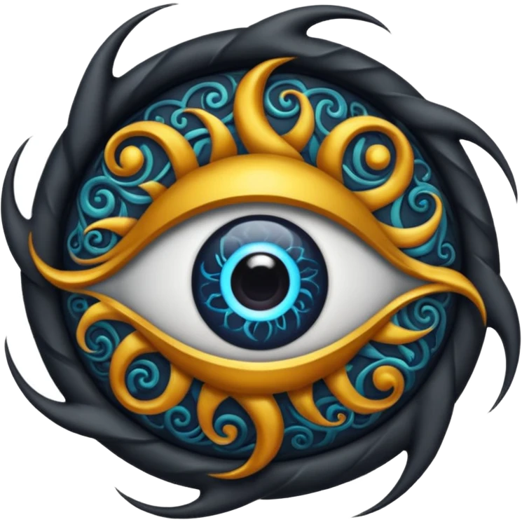 Eye of chaos emoji