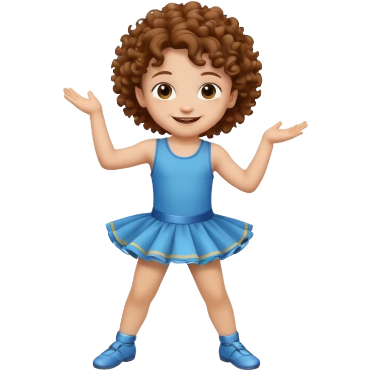 dance smal kid emoji