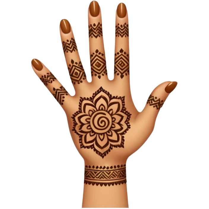 Arabic middle finger emoji