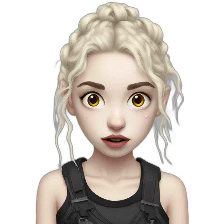 Grimes artist emoji