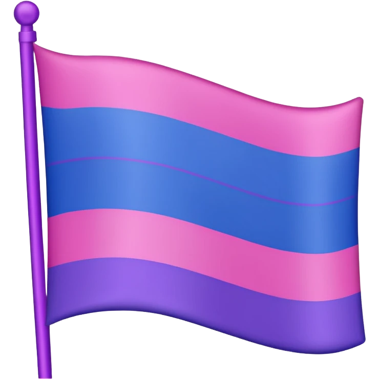 Bisexual flag emoji