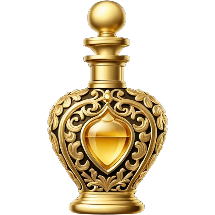 golden elegant parfume emoji
