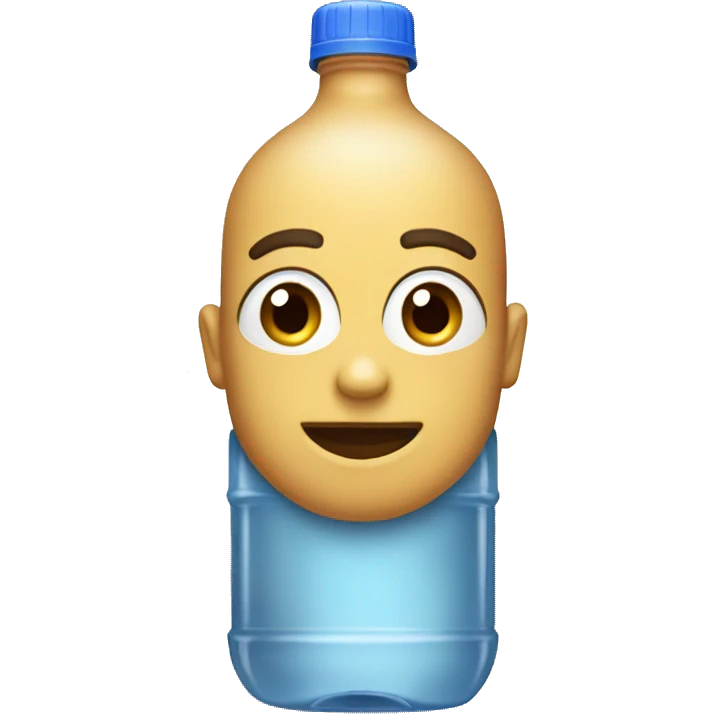 Water bottle emoji