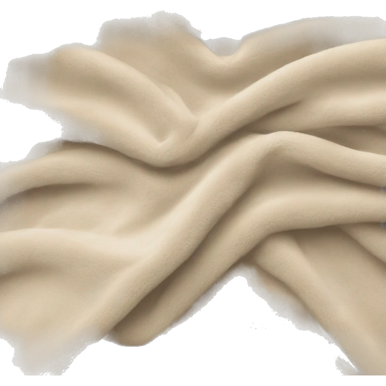 Soft blanket beige emoji