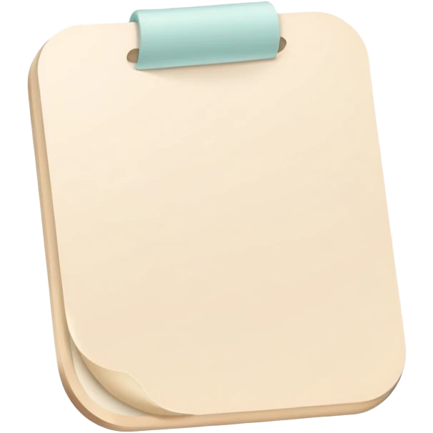 Cream to do list with pastel beige heart in the centre  emoji