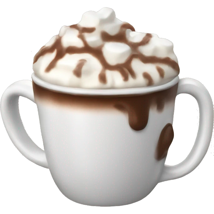 Hot chocolate fancy cup emoji