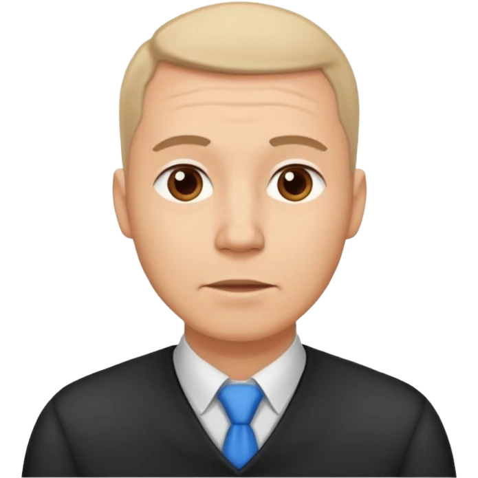 a man teacher, head is slanted, with an aching logo beside the neck emoji