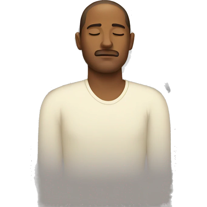 sleeping man emoji emoji