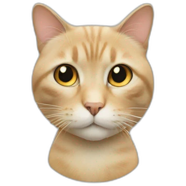 un chat et un humain emoji