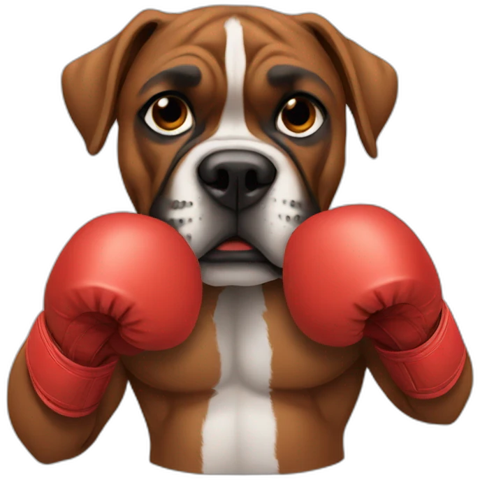 boxer  emoji