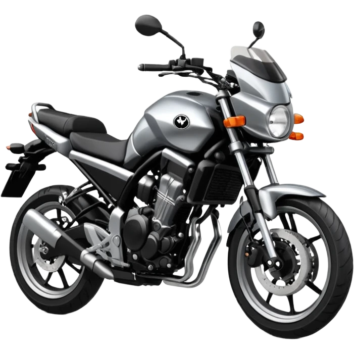 Retro style yamaha fz emoji