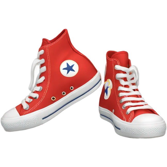 converse red emoji
