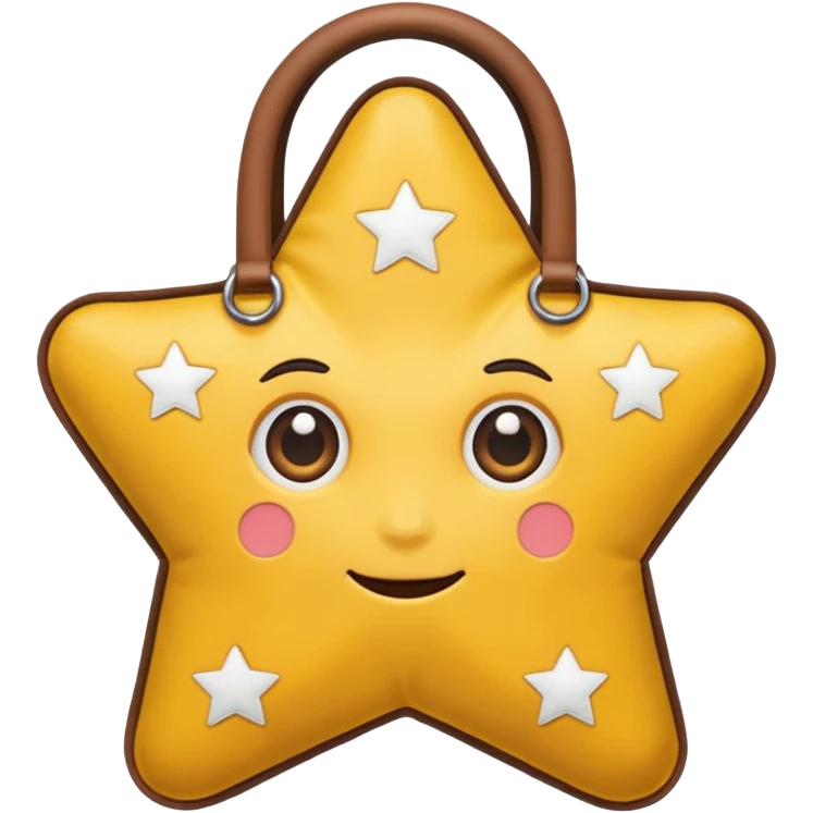 star shaped bag emoji