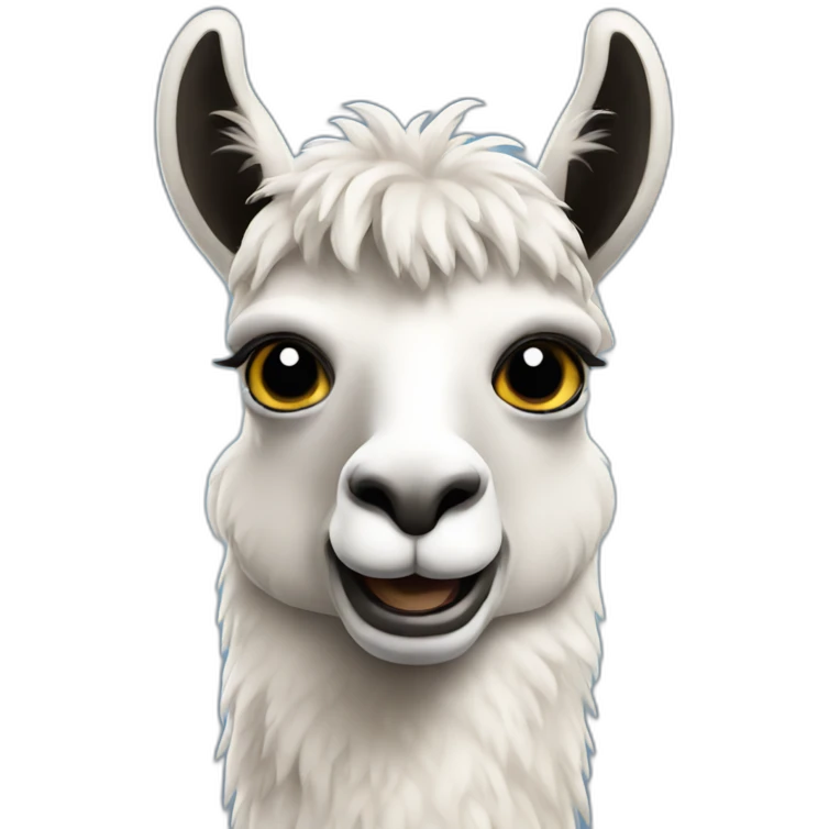 phone llama emoji