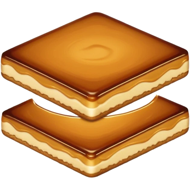 caramel slice emoji