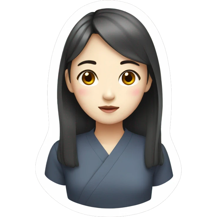 Korean girl emoji