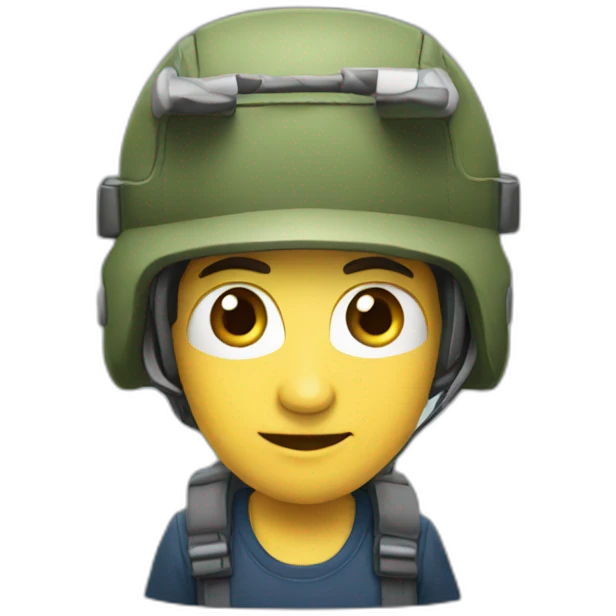 helicopter cap emoji