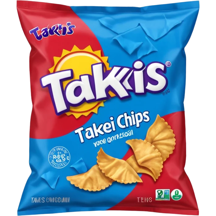 takiss  blue chips bag
 emoji