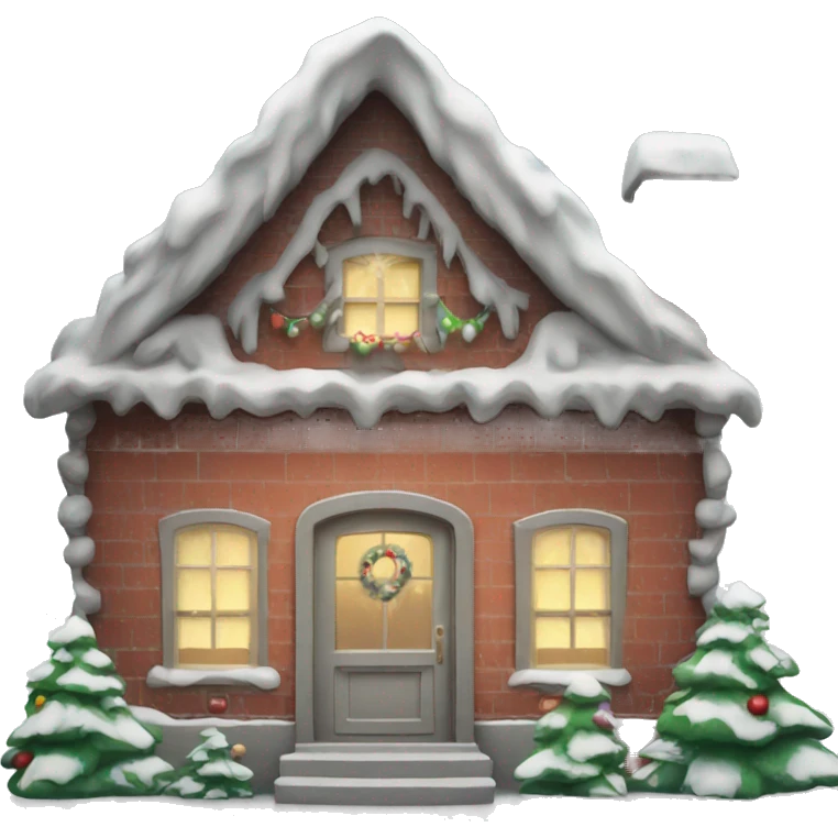 Christmas home emoji