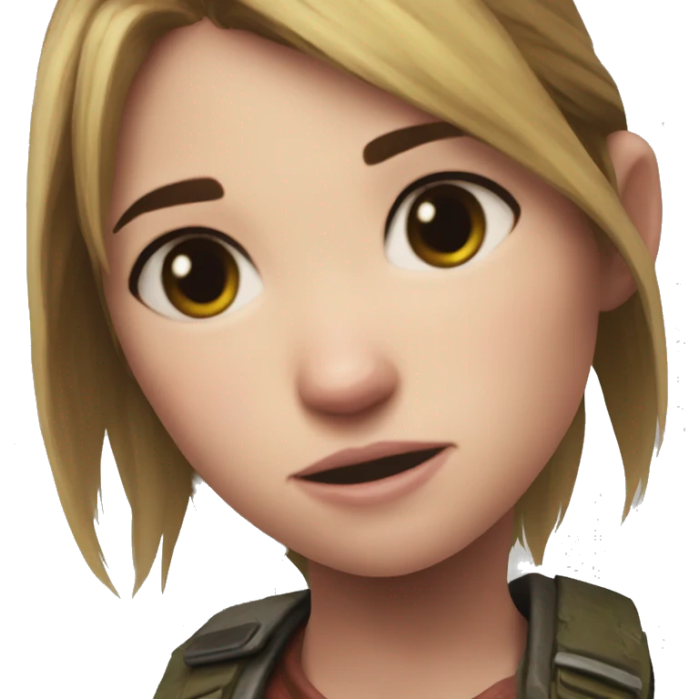 Ellie the last of us Little bit dezoom emoji