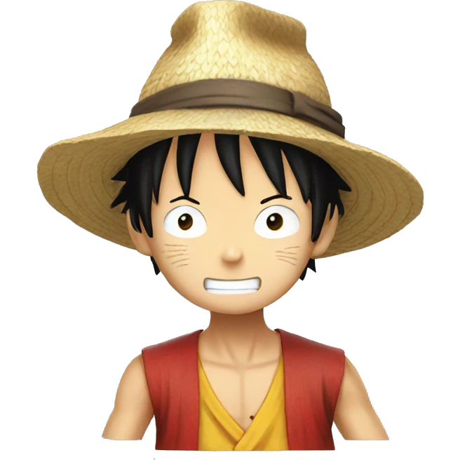 Luffy emoji