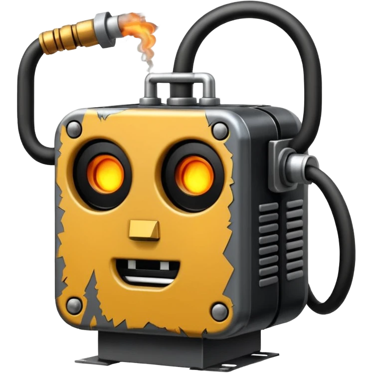 burnt-out electricaltransformer emoji