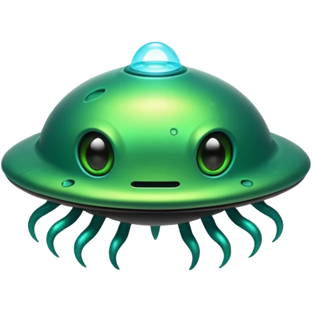 UFO inducting monster emoji