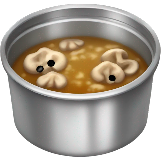 Canned mushroom soup emoji