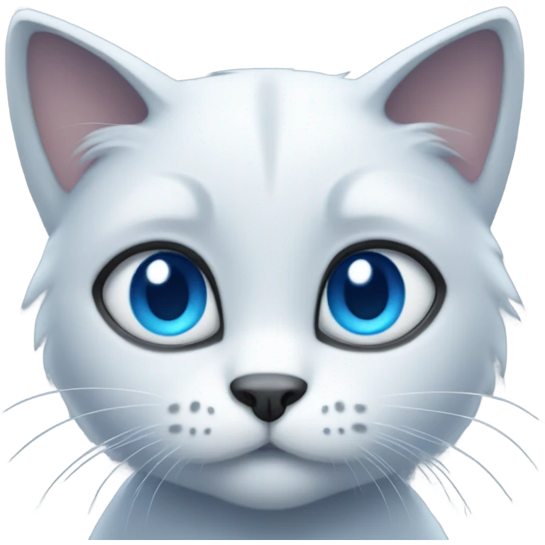 cat blu emoji