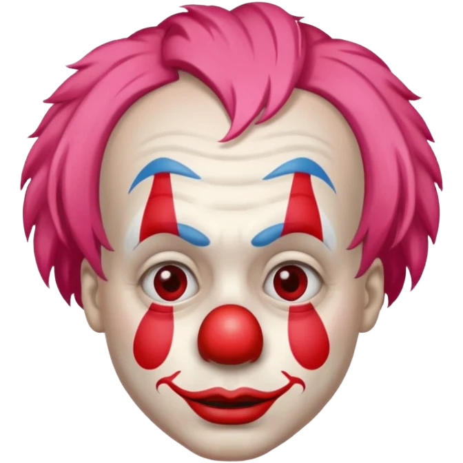Sad clown emoji emoji