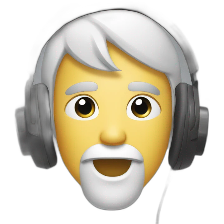 Alarm on headphone  emoji