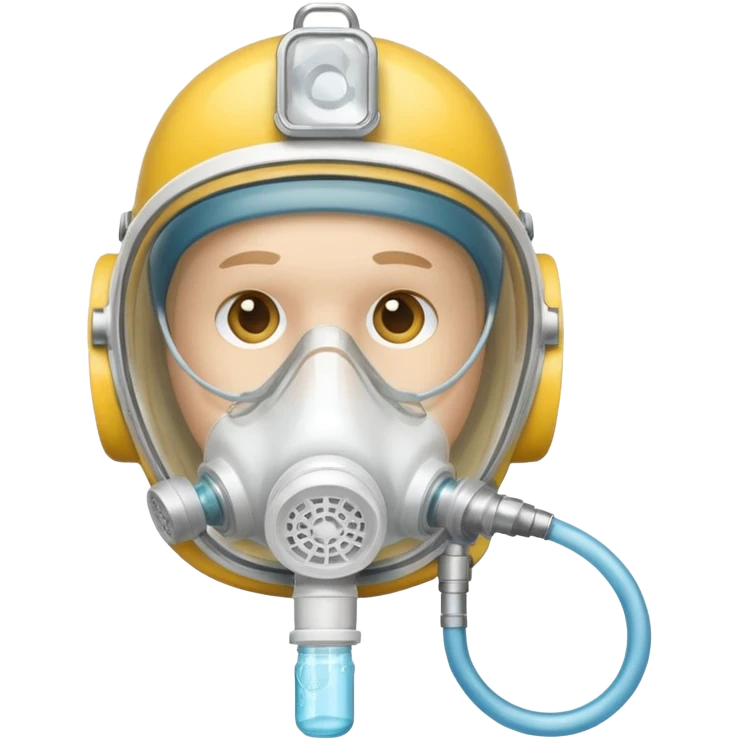 emergency oxygen mask emoji