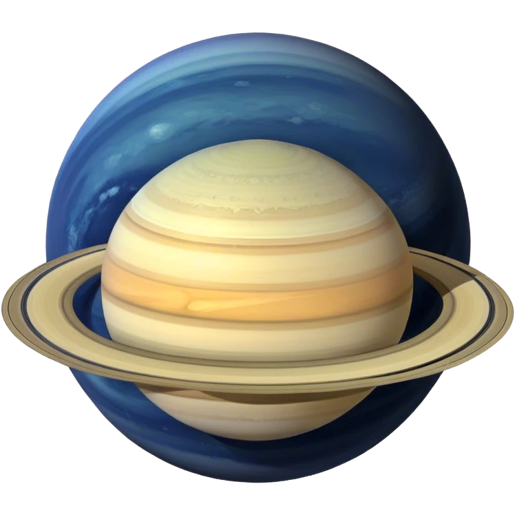 Planet Saturn emoji