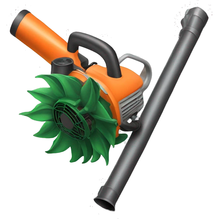 leaf blower emoji