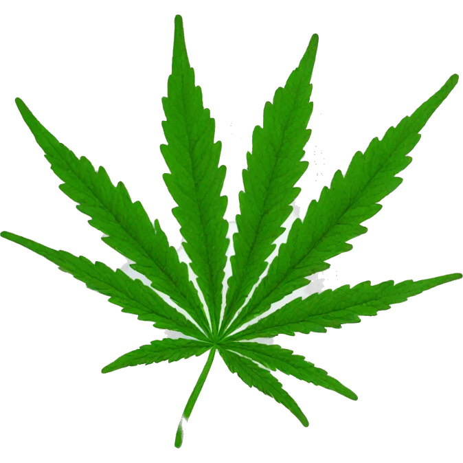 cannabis 3d emoji