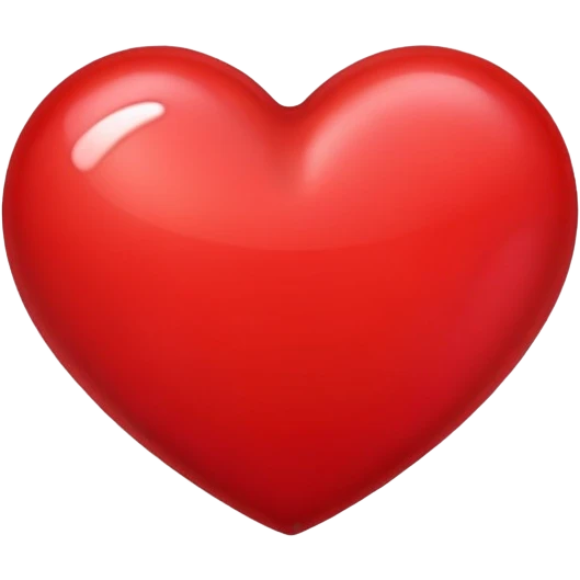 Red heart emoji